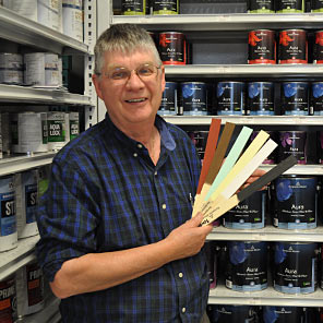 Lanny Reedman of Clearbrook Decorating Centre